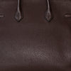 Hermes Birkin 35 Chocolate Veau Togo Leather Bag