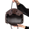 Hermes Birkin 35 Chocolate Veau Togo Leather Bag