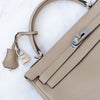 Hermes Kelly 32 Gris Tourtourelle Veau Togo Leather Bag