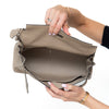 Hermes Kelly 32 Gris Tourtourelle Veau Togo Leather Bag