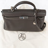 Hermes Kelly 32 Elephant Grey Leather Bag