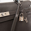 Hermes Kelly 32 Elephant Grey Leather Bag