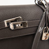 Hermes Kelly 32 Elephant Grey Leather Bag