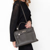 Hermes Kelly 32 Elephant Grey Leather Bag