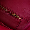 Hermes Birkin 35 Ghillies Rubis Veau Tadelakt Leather Bag