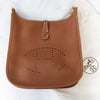 Hermes Gold Evelyne 29 Crossbody Bag