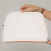 Hermès Bolide Ecru Fabric Pouch