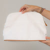 Hermès Bolide Ecru Fabric Pouch