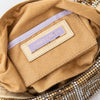 Jimmy Choo Gold Tone Sequin Wristlet Clutch Bag