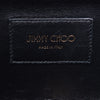 Jimmy Choo Ellipse Soft Gold Glitter Clutch Bag