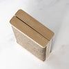 Jimmy Choo Ellipse Soft Gold Glitter Clutch Bag