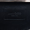 Jimmy Choo Ellipse Silver Grey Glitter Clutch Bag