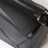 Loewe Black Puzzle Medium Leather Shoulder Bag