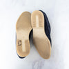 Loro Piana Open Walk Navy Suede Loafers