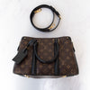 Louis Vuitton Monogram Soufflot BB Black Bag