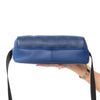Louis Vuitton Blue Cobalt Monogram Coated Canvas And Taigarama Outdoor Messenger Bag