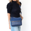 Louis Vuitton Blue Cobalt Monogram Coated Canvas And Taigarama Outdoor Messenger Bag