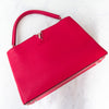 Louis Vuitton Capucines MM Fuchsia Taurillon Bag