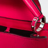 Louis Vuitton Capucines MM Fuchsia Taurillon Bag
