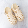 Miu Miu Eva Cream Platform Cage Sandals