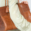 Mulberry Oak Mock Croc Bayswater Tote Bag