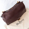 Mulberry Oxblood Chiltern Satchel Bag