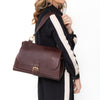 Mulberry Oxblood Chiltern Satchel Bag