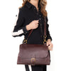 Mulberry Oxblood Chiltern Satchel Bag