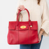 Mulberry Red Leather Bayswater Bag