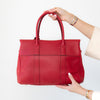 Mulberry Red Leather Bayswater Bag