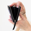 Mulberry Tartan And Leather Zipped Bi Fold Wallet