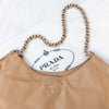 Prada Sughero Soft Calf Leather Shoulder Bag
