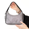 Prada Satin Mini Hobo Bag With Crystals Re Edition 2000