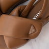 Prada Soft Padded Leather Slingback Sandals