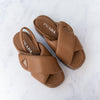 Prada Soft Padded Leather Slingback Sandals