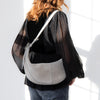**UNUSED** Proenza Schouler Slide Grey Suede Shoulder Bag