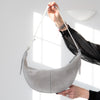 **UNUSED** Proenza Schouler Slide Grey Suede Shoulder Bag