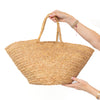 Anya Hindmarch Beaded Sequin Banana Split Straw Pool Tote Bag