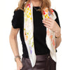 Gucci Printed Flora Silk Twill Carré Scarf