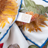 Gucci Silk Flower Pot Printed Scarf