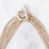 Tiffany & Co. 925 Silver Heart Multi Strand Necklace