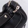 Tods Black Leather Shoulder Bag