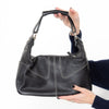 Tods Black Leather Shoulder Bag