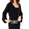 Valentino Garavani Rockstud Mini Black Leather Crossbody Bag