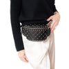Valentino Garavani Rockstud Black Leather Belt Bag