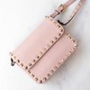 Valentino Garavani Rockstud Small Pink Leather Crossbody Bag