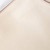 Victoria Beckham Off White Leather Half Moon Hobo Bag