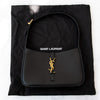 Saint Laurent Medium Black Leather Le 5 a 7 Shoulder Bag