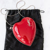 Yves Saint Laurent Red Love Box Patent Leather Bag
