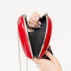 Yves Saint Laurent Red Love Box Patent Leather Bag